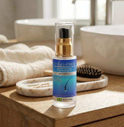 🌿 FOLI-FREE – Sérum Capilar Fortalecedor con Baicapil® (+ Dermaroller Capilar Gratis)